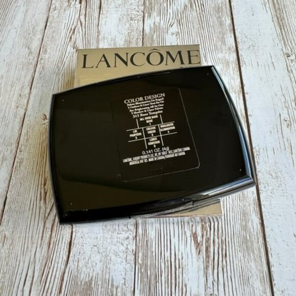 Lancome ROSE TEMPETE Color Design All-in-One 5 Shadow & Liner Palette Eyeshadow - Picture 3 of 4